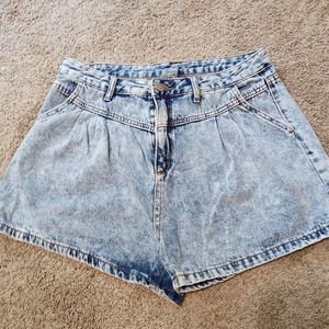 High waisted shorts